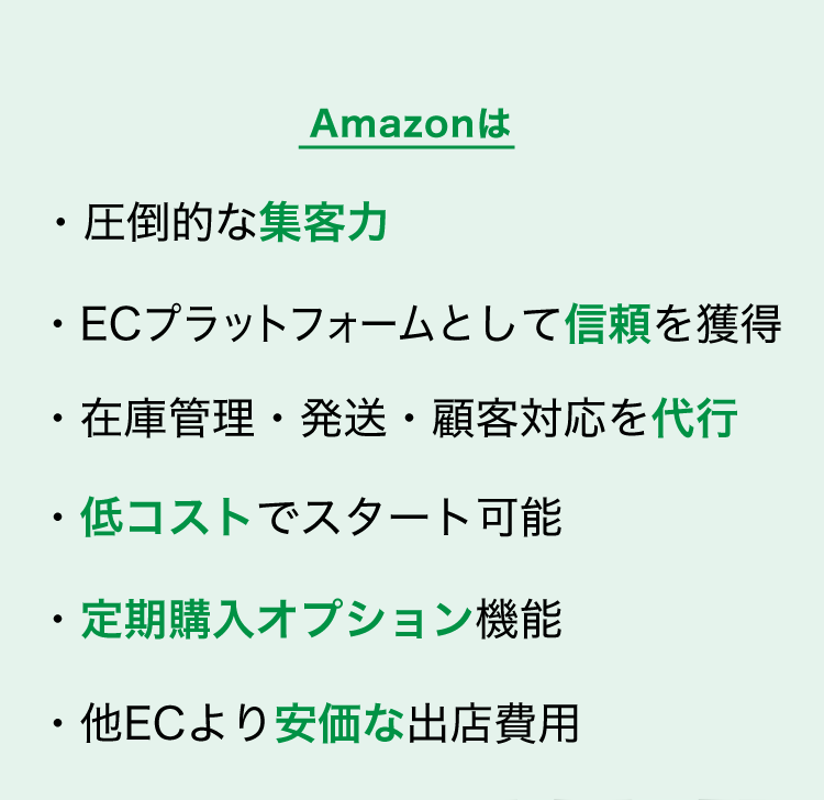 集客力があり低コストで信頼性があるEC